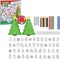 Shrinky Dinks Christmas Tree Kit, 50 Pre-Cut Shrinky Dinks Ornaments, Arts and Crafts, Kids Toys for Ages 5 Up by Just Play